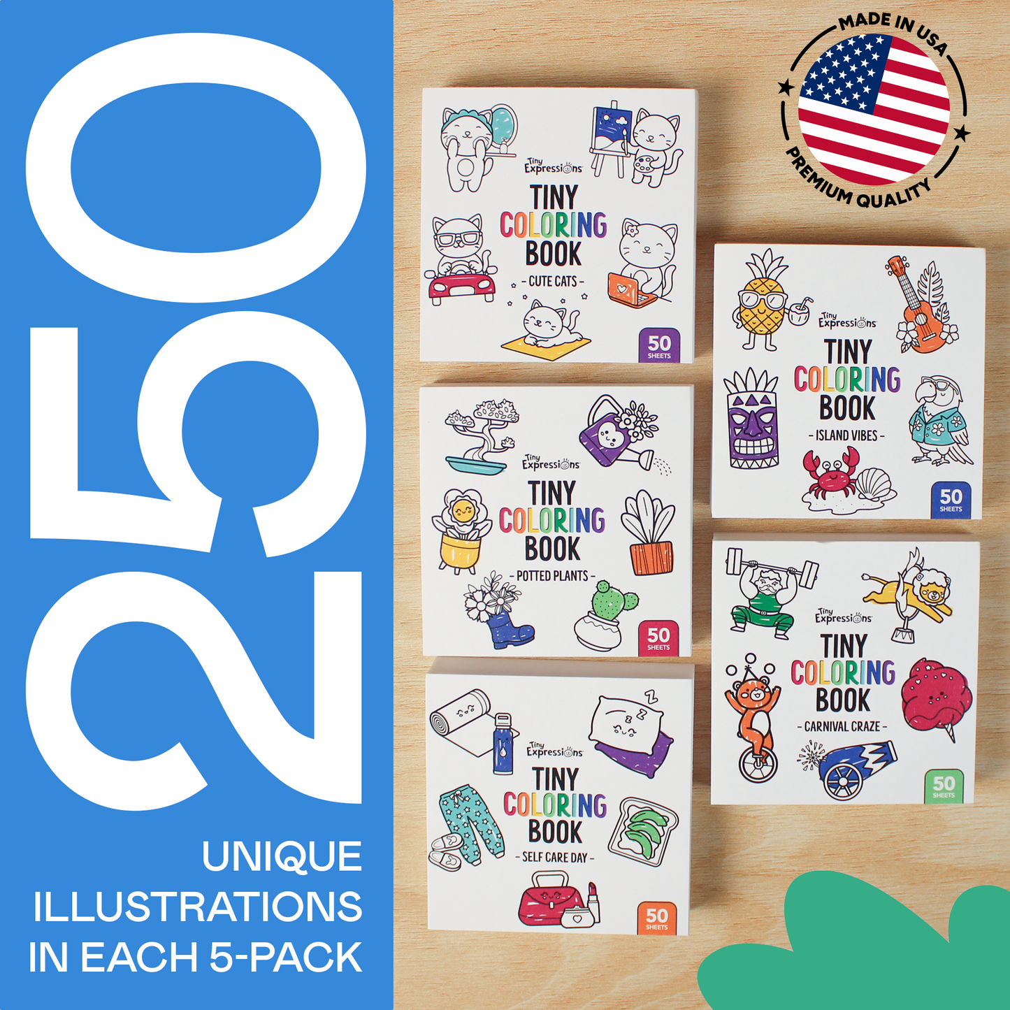 Mini Coloring Books Favorites Collection