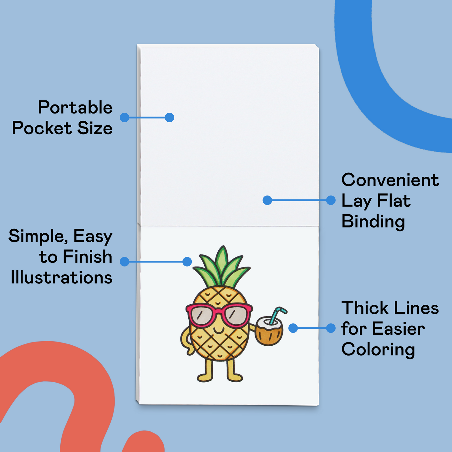 Mini Coloring Books Favorites Collection