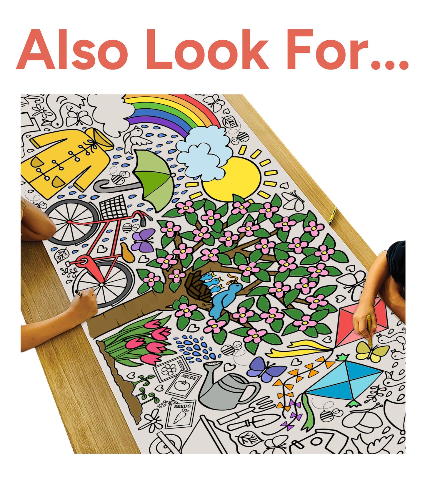 Giant Graduation Coloring Banner