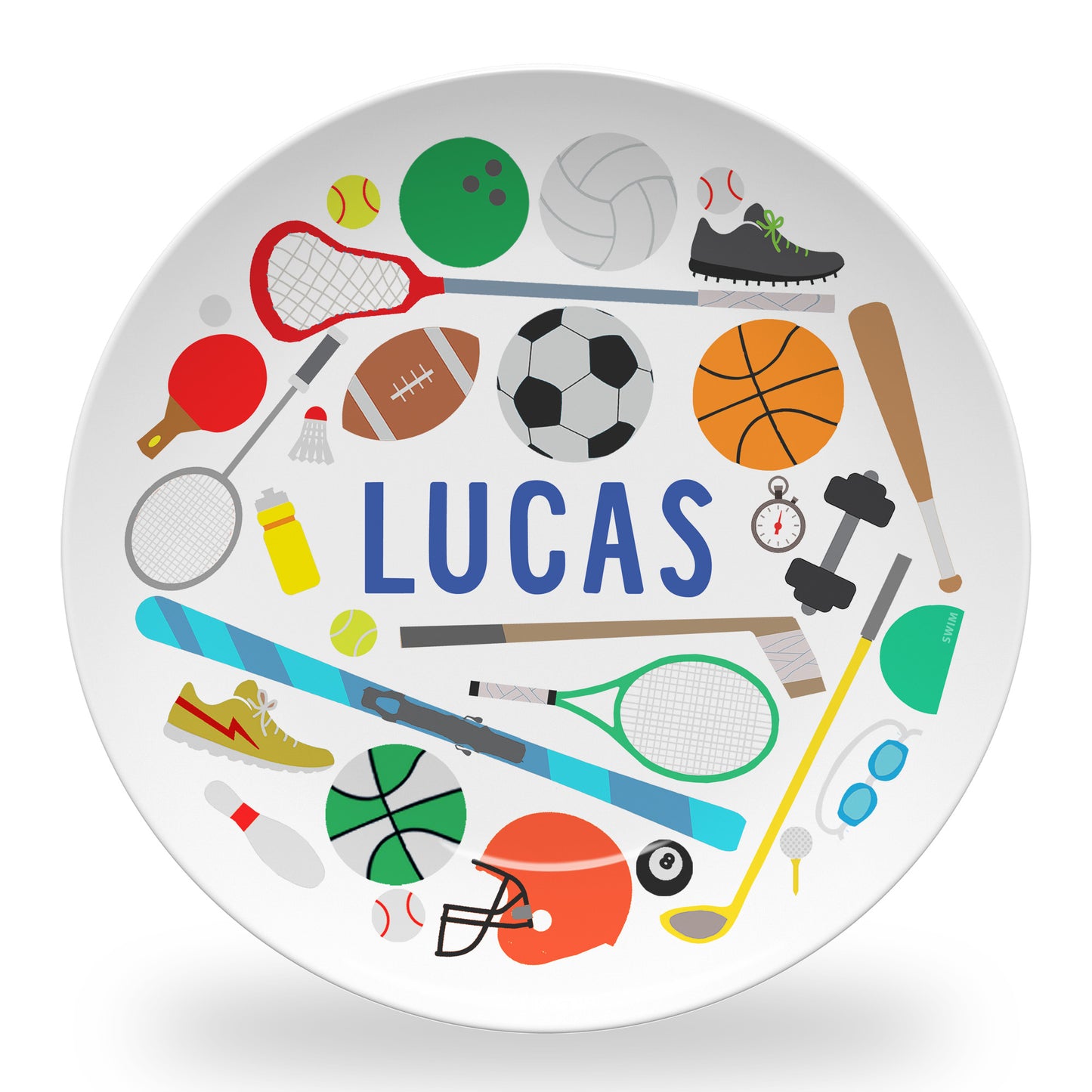 Personalized Sports Plate
