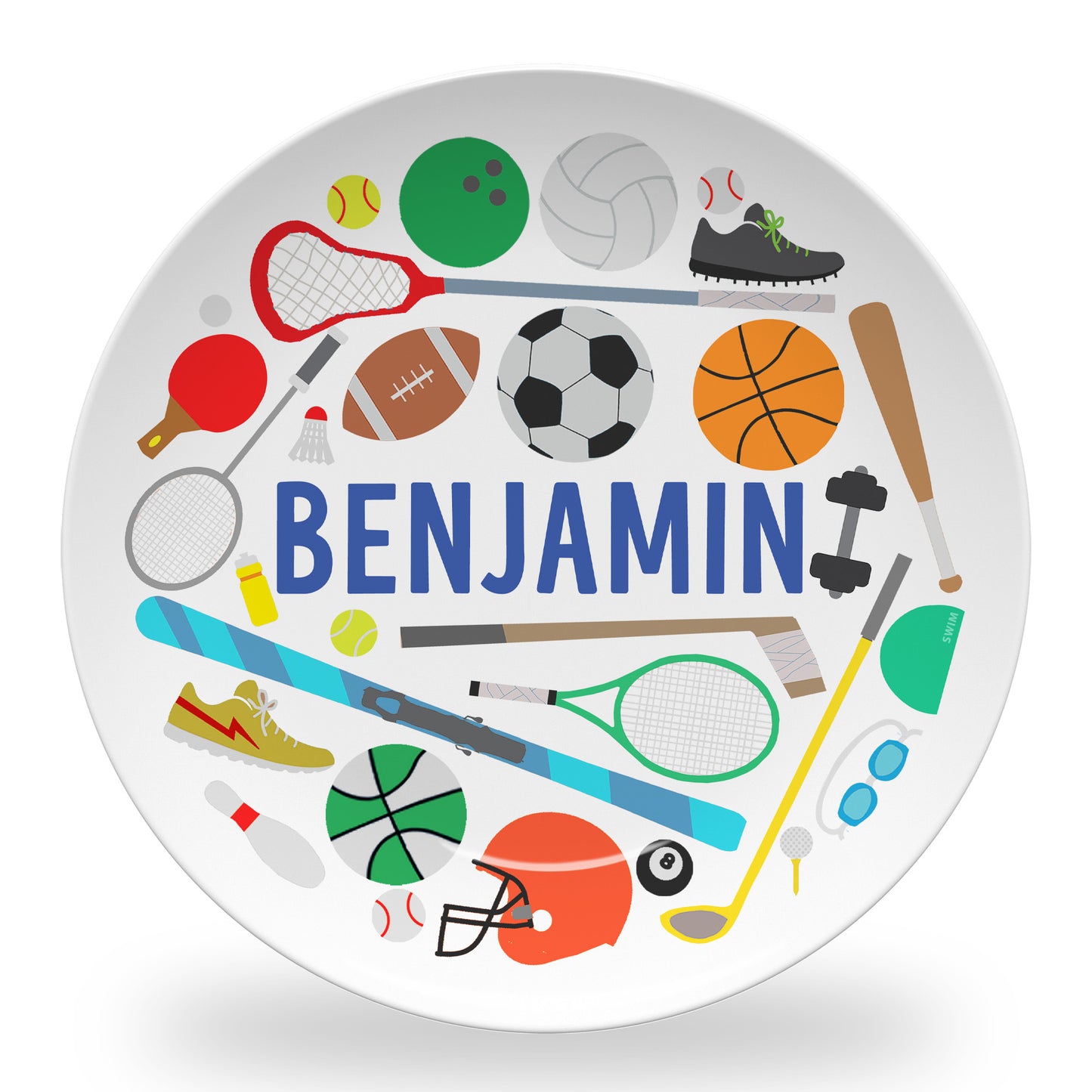 Personalized Sports Plate