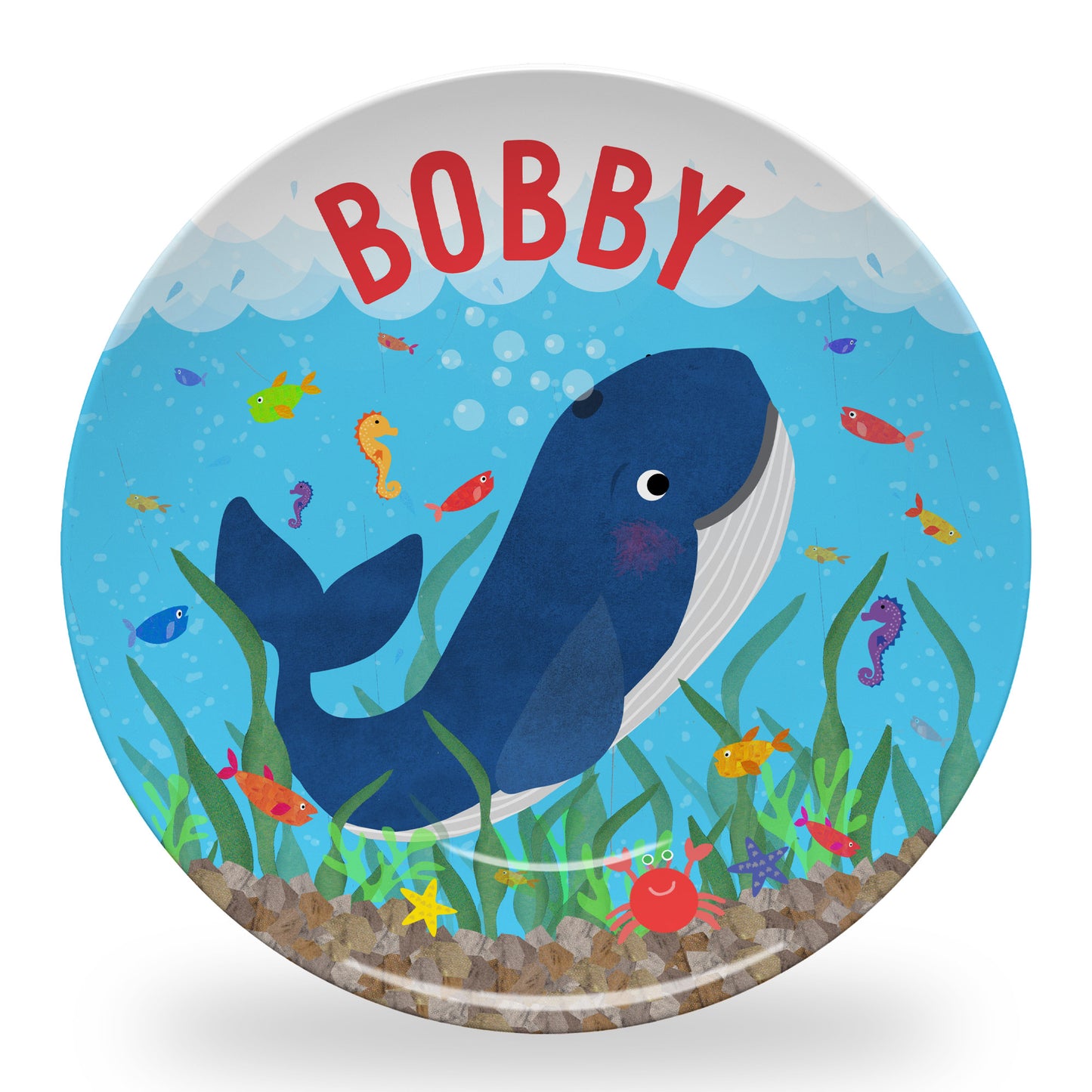 Personalized Under the Sea Plate