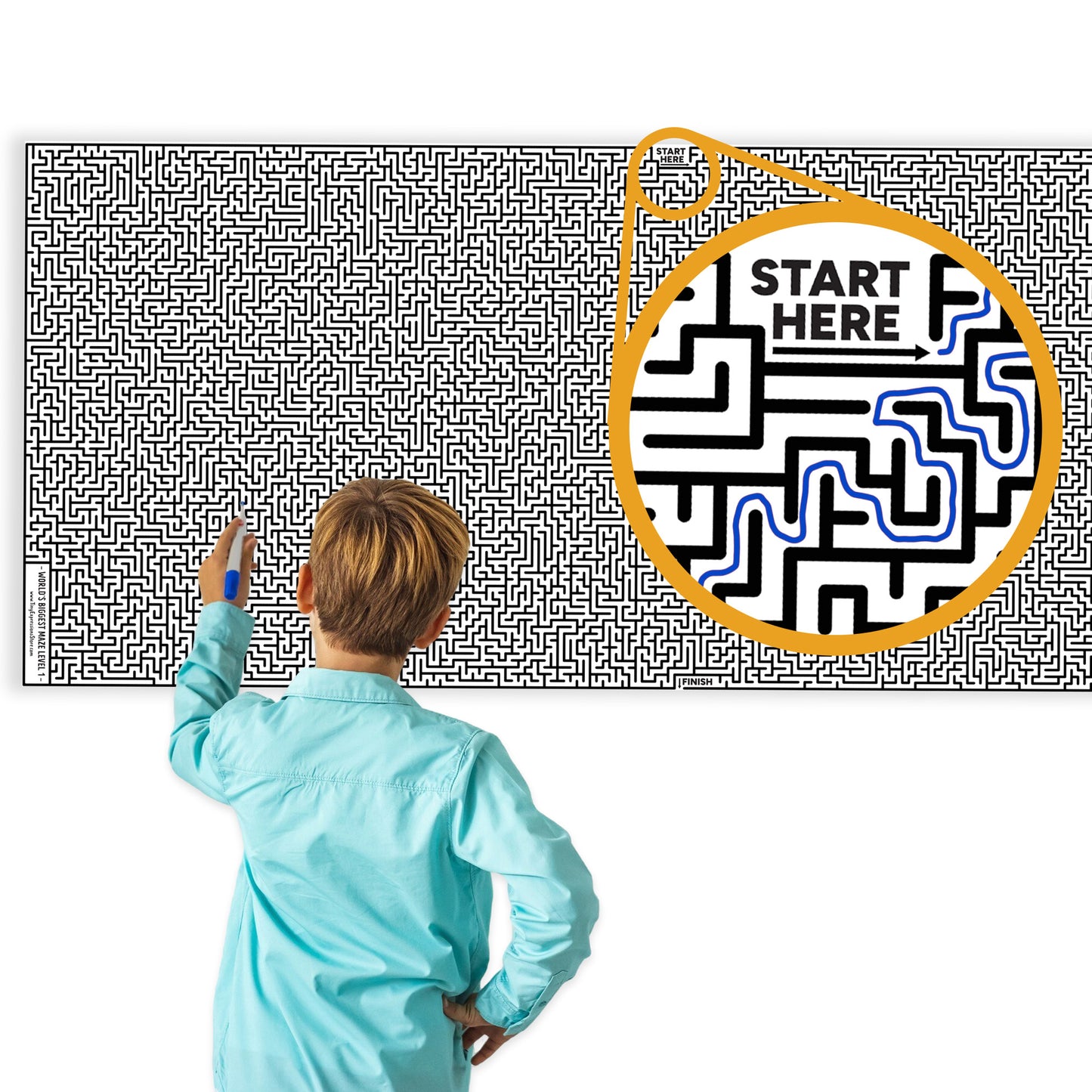 GIANT Maze Activity Poster