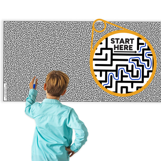 GIANT Maze Activity Poster