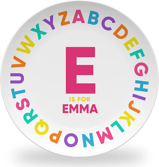 Personalized ABC Plate