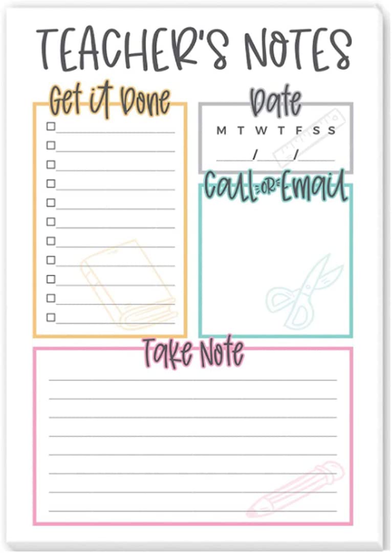 Teacher's Notepad by Tiny Expressions