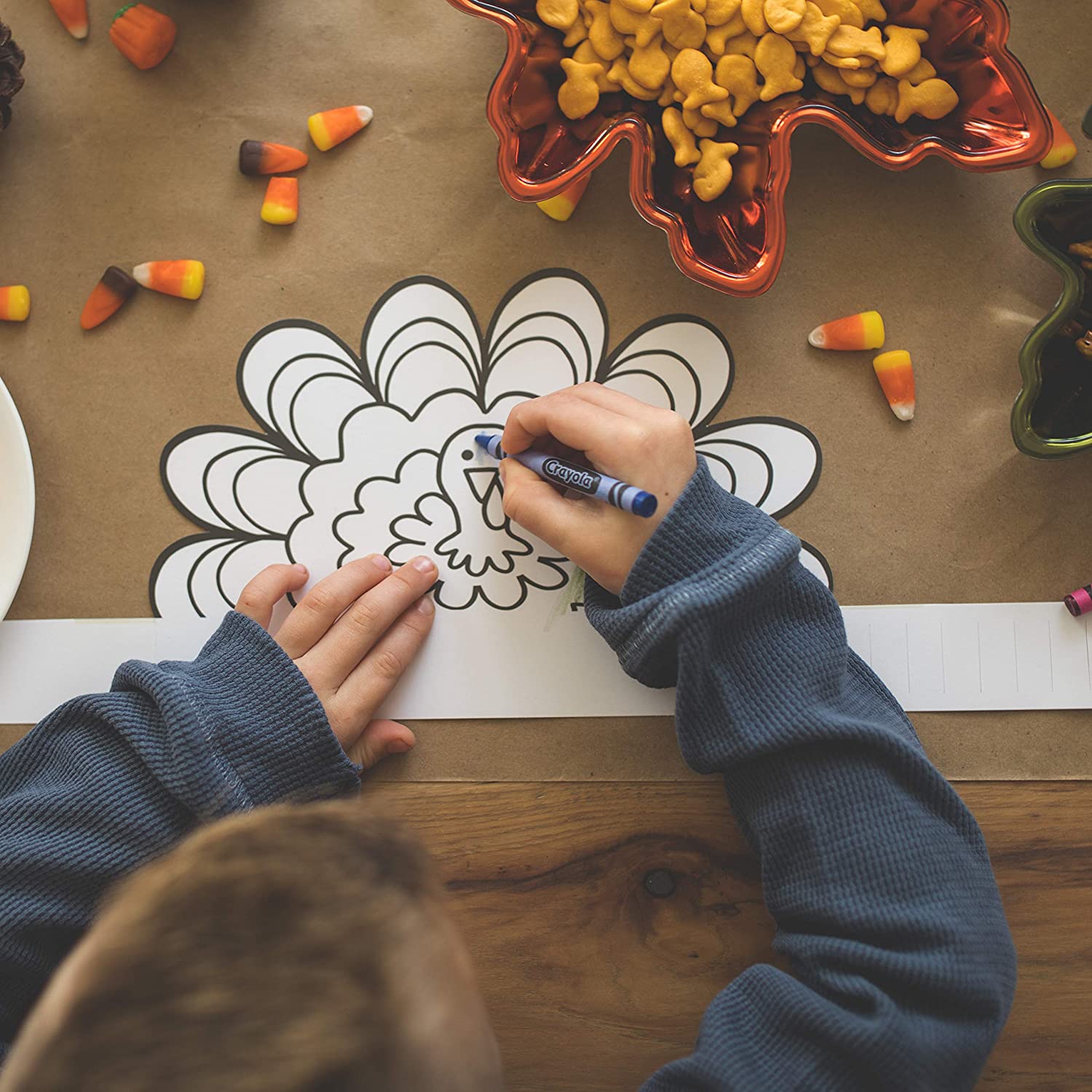 Thanksgiving Coloring Crown