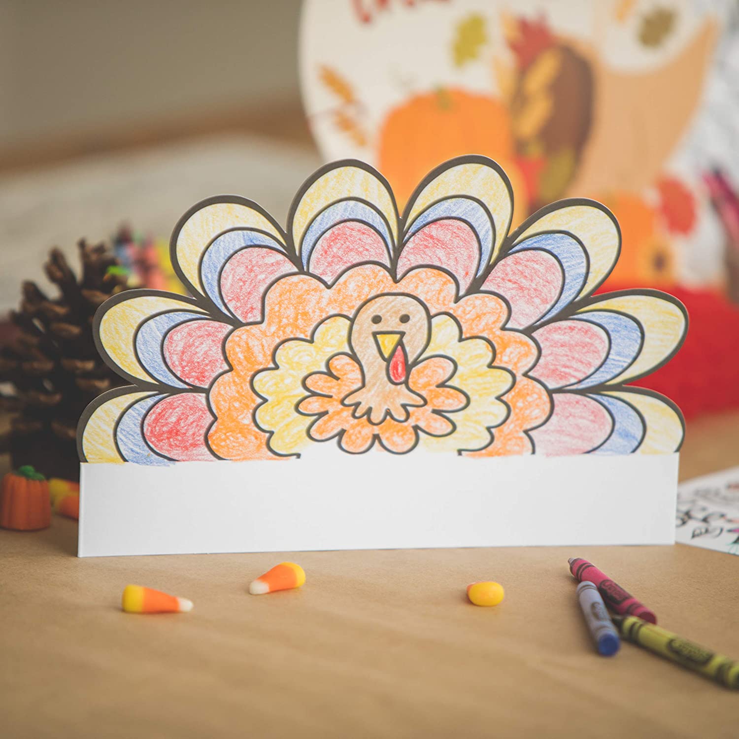 Thanksgiving Coloring Crown