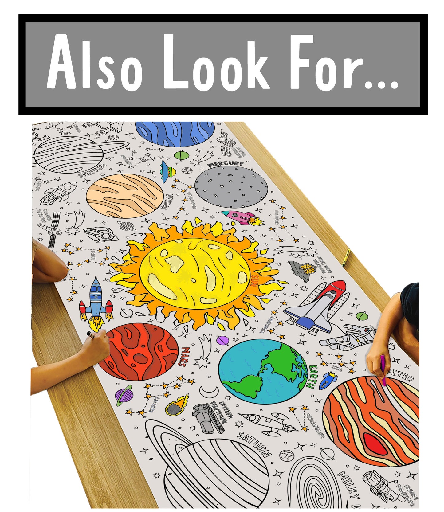 Giant Race Car Birthday Coloring Banner
