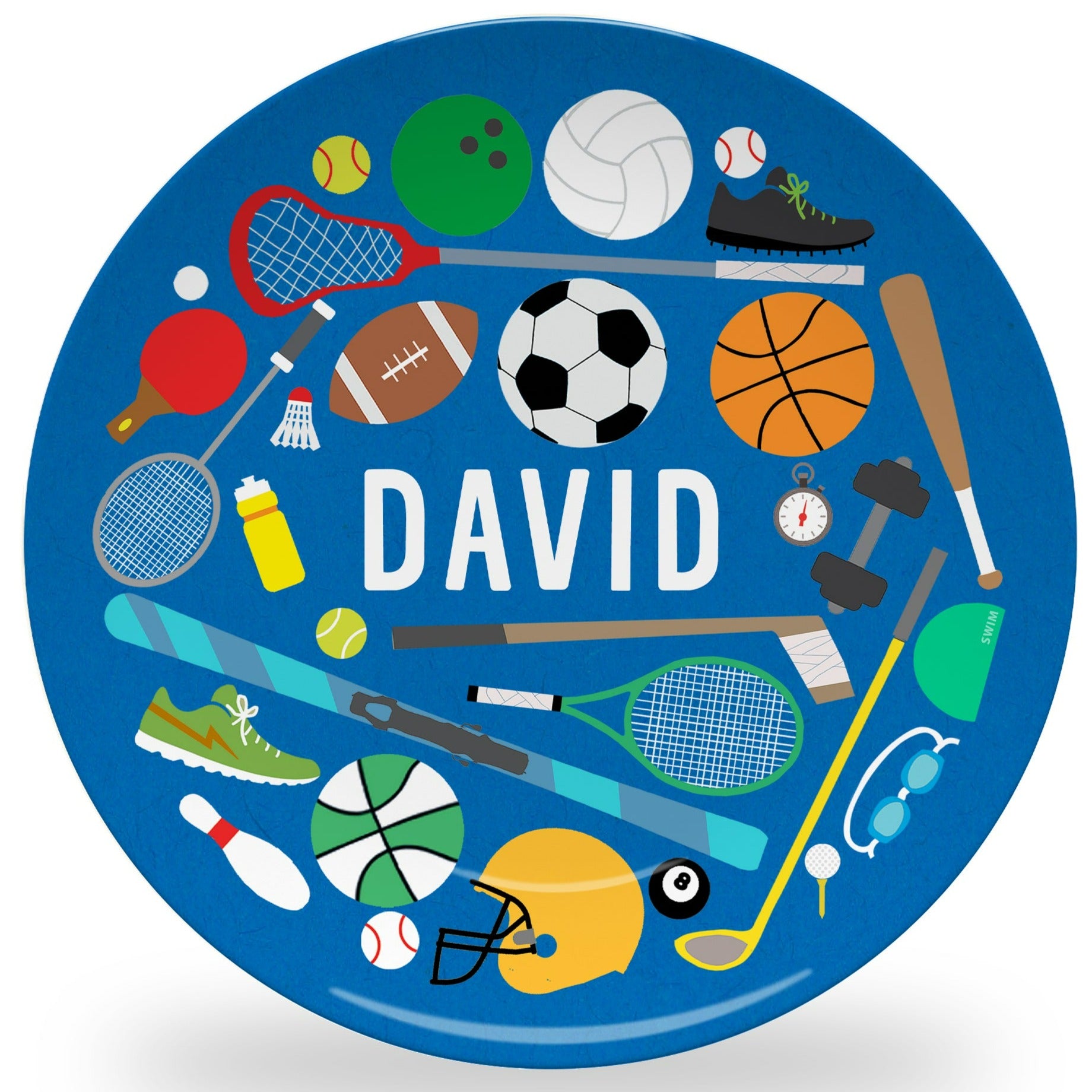 Personalized Sports Plate