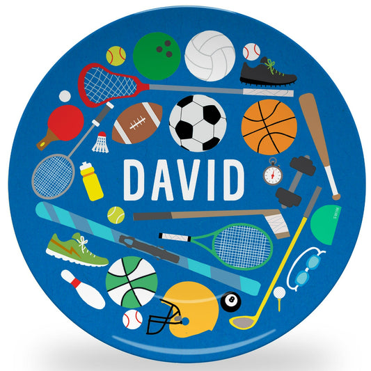 Personalized Sports Plate