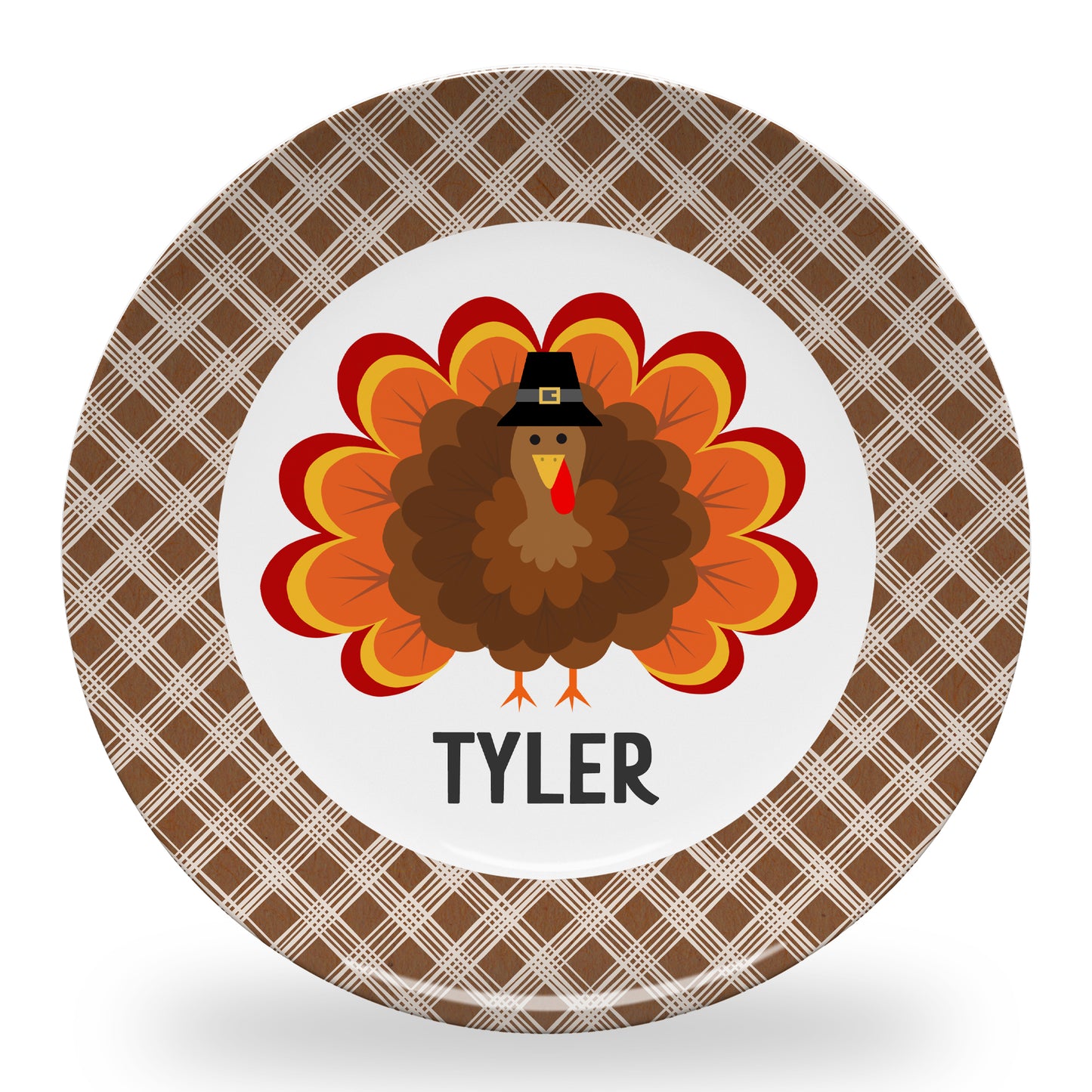 Personalized Thanksgiving Plate