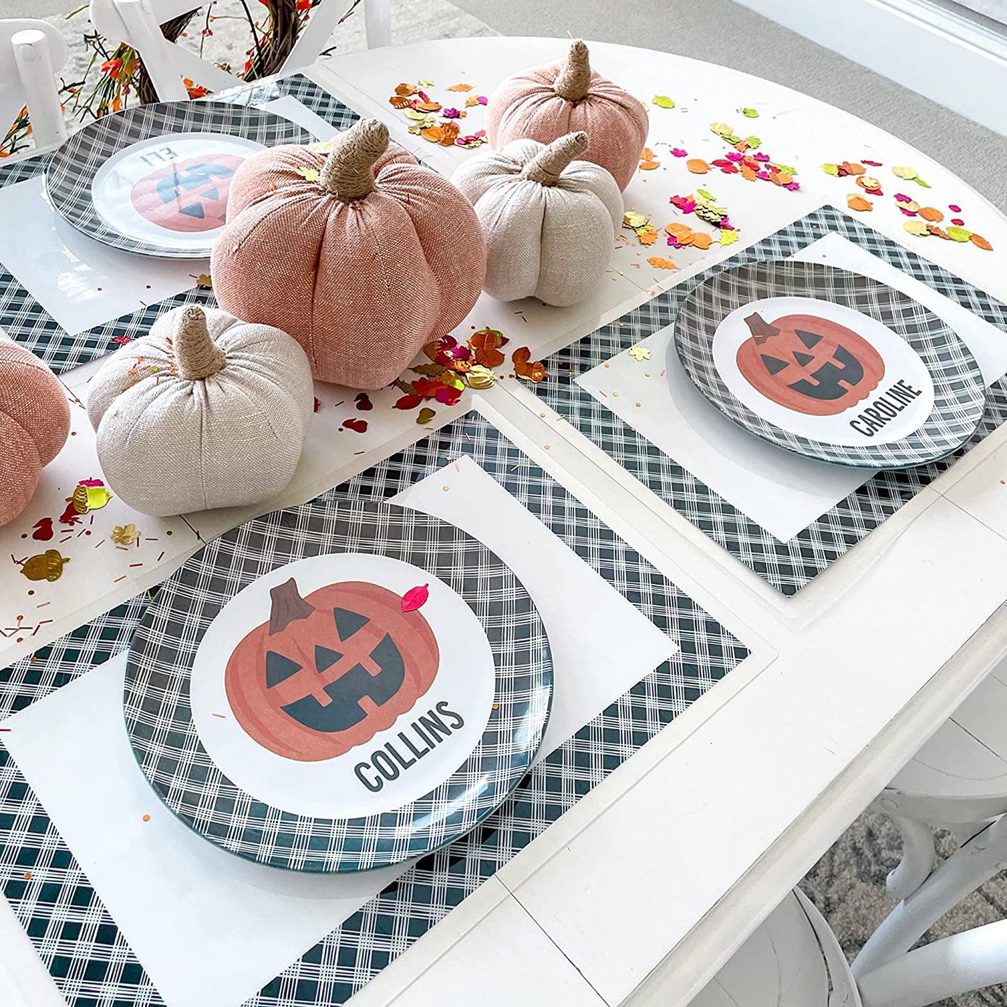 Personalized Halloween Plate