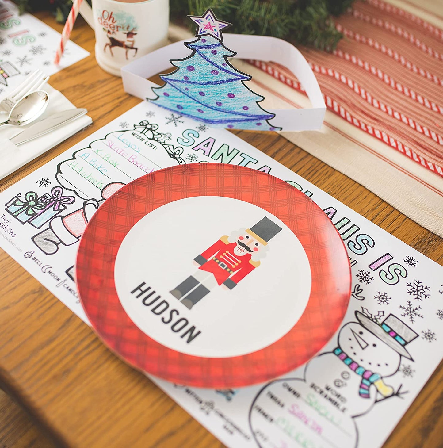 Personalized Nutcracker Plate