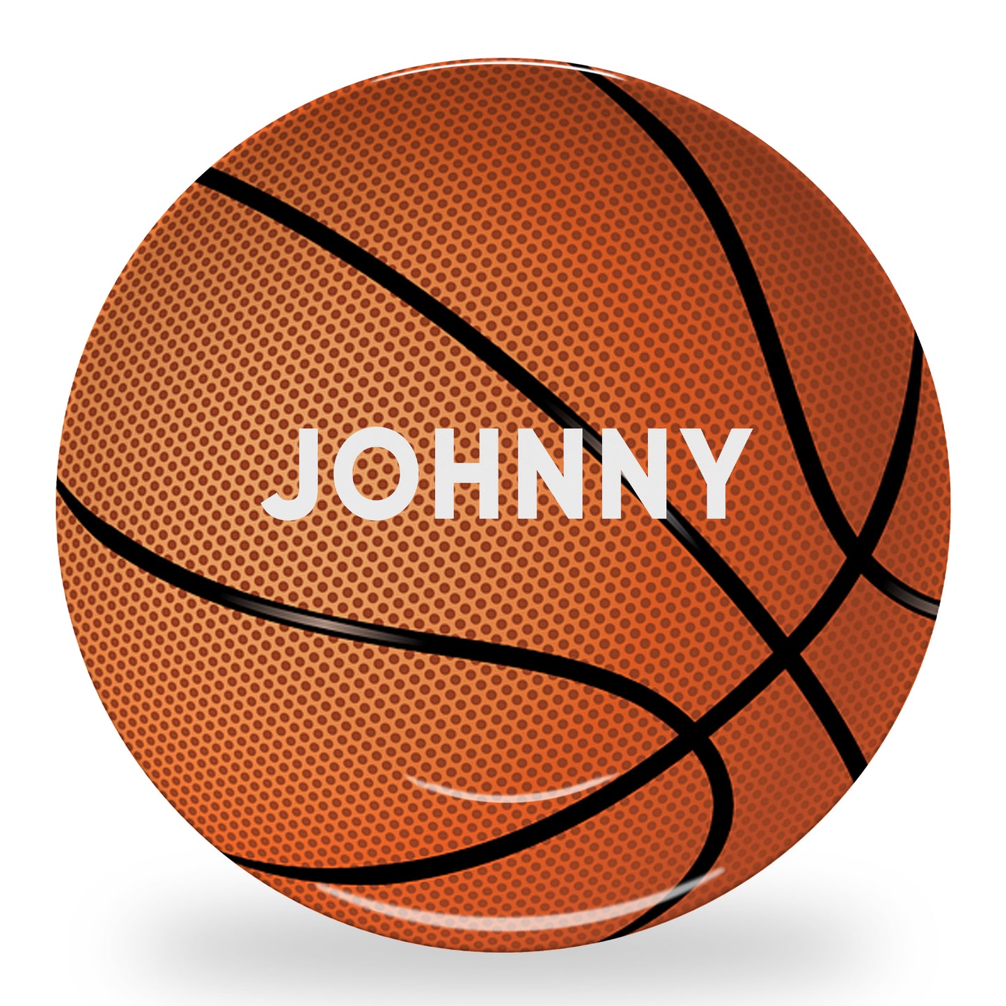 Personalized Basketball Plate