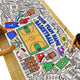 GIANT Personalized Basketball Coloring Banner