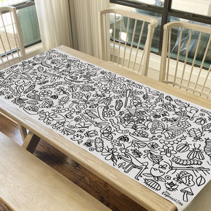 Giant Bugs Coloring Banner