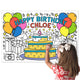 Personalized Birthday Coloring Poster