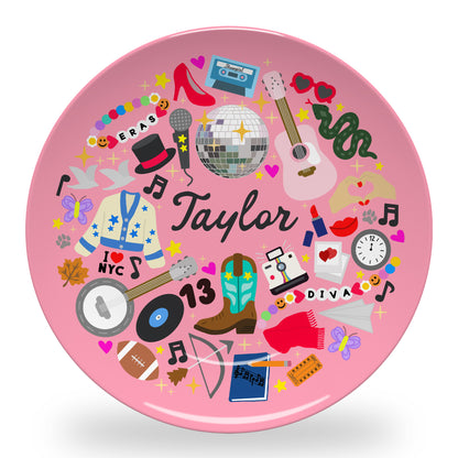 Personalized Eras Diva Plate