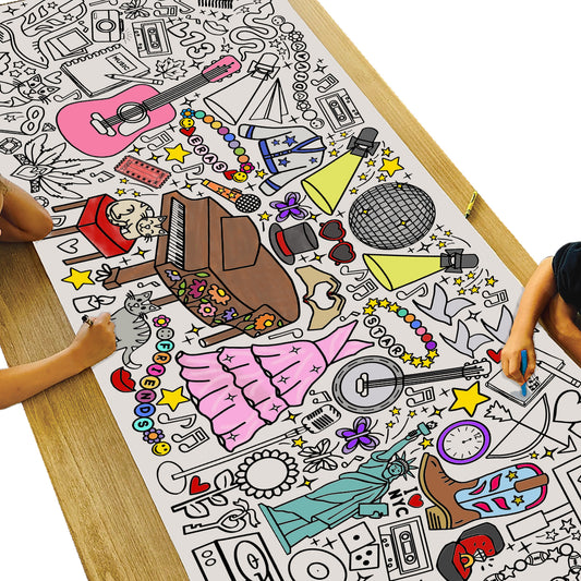 Giant Eras Diva Coloring Banner