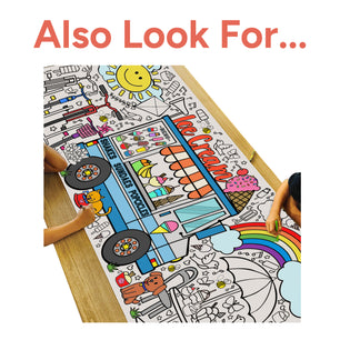 Giant Personalized Eras Diva Coloring Banner