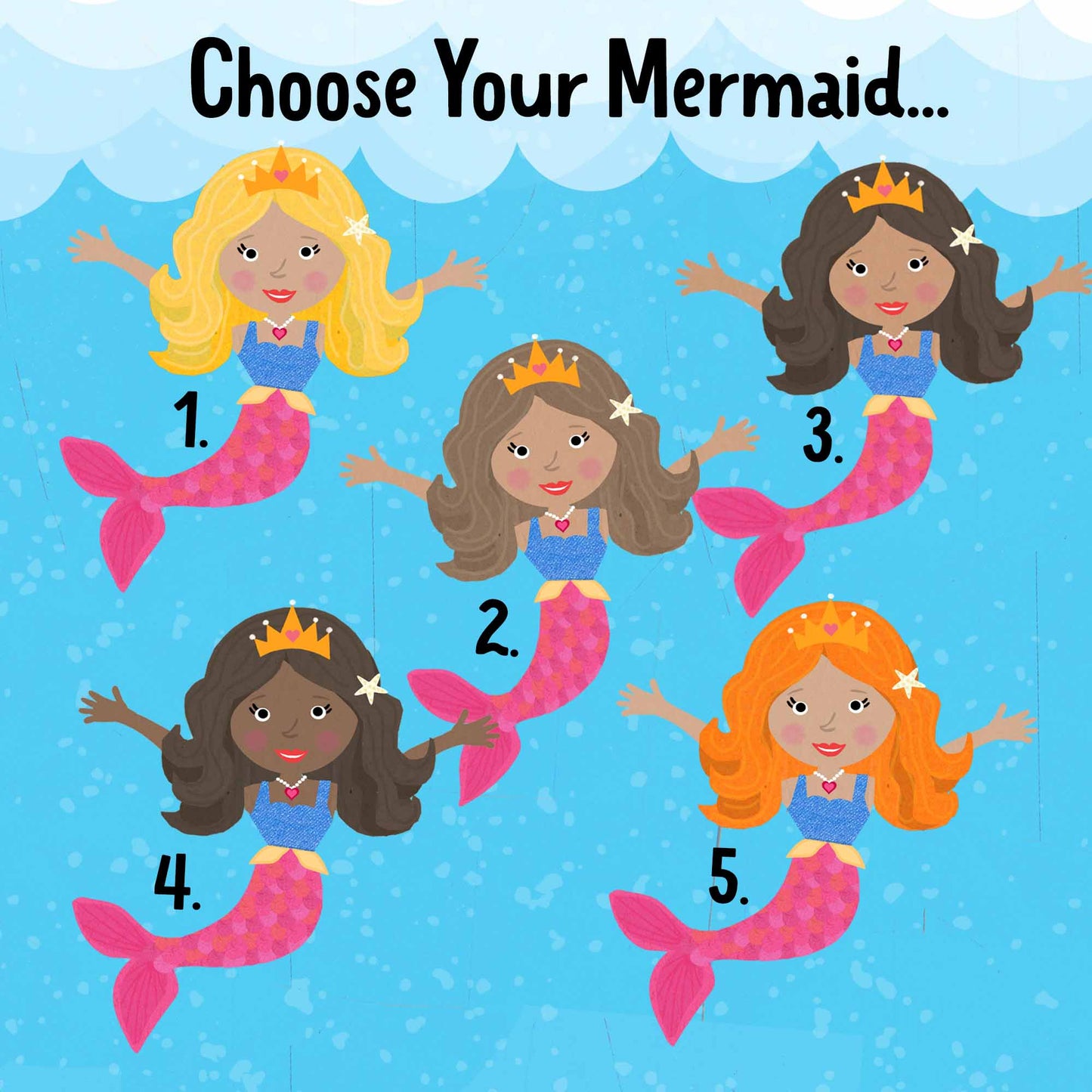 Personalized Mermaid Plate