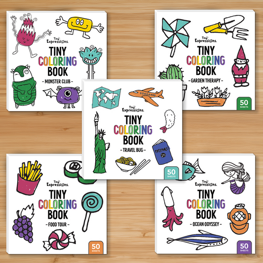 Mini Coloring Books
