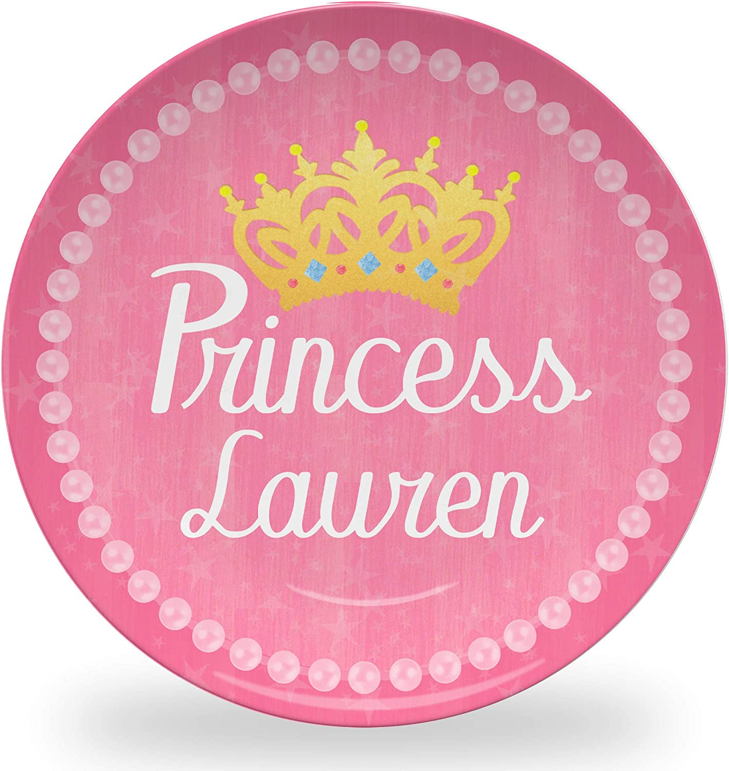 Personalized Princess Plate