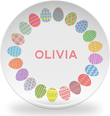 Personalized Easter Egg Plate