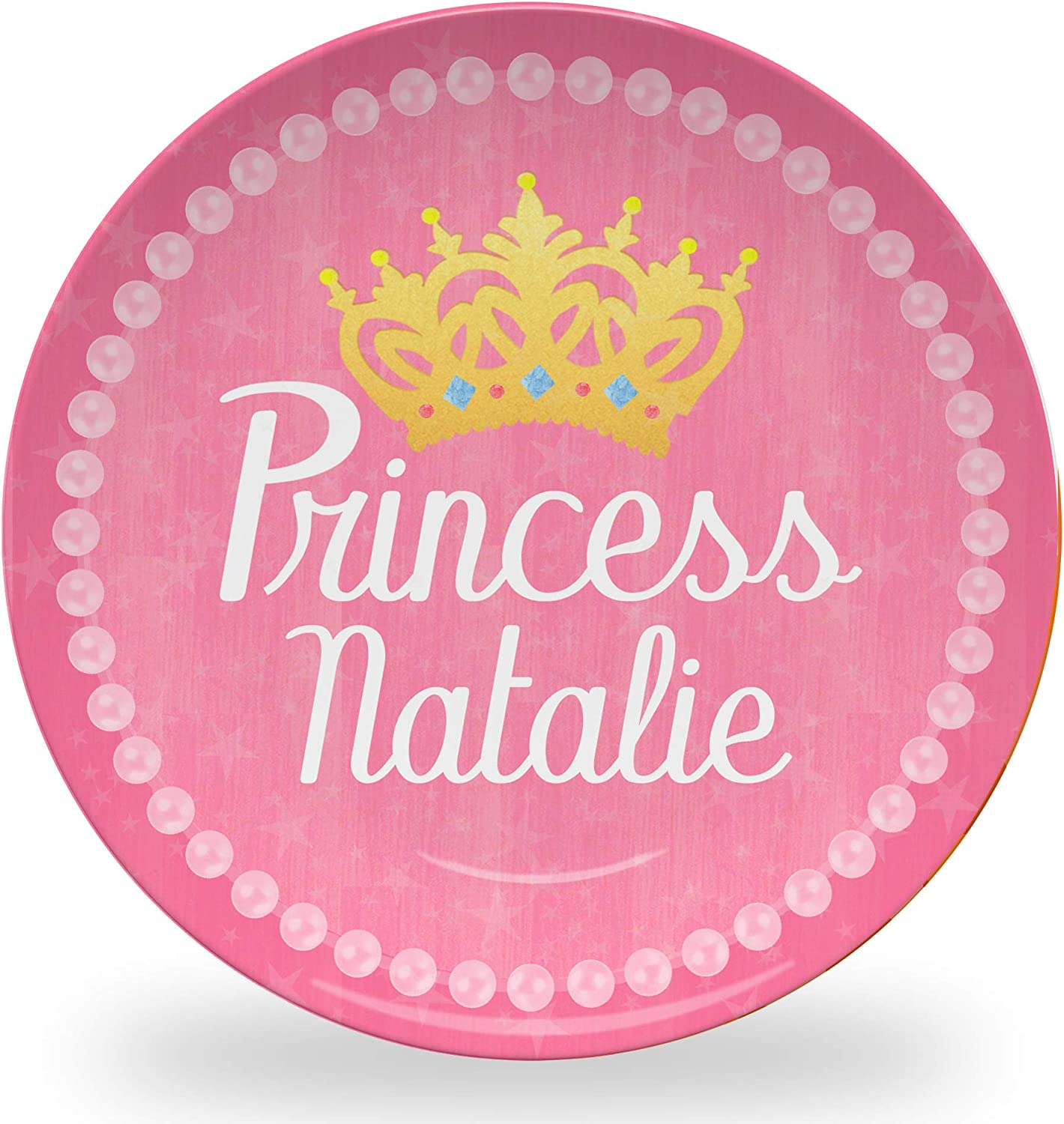 Personalized Princess Plate