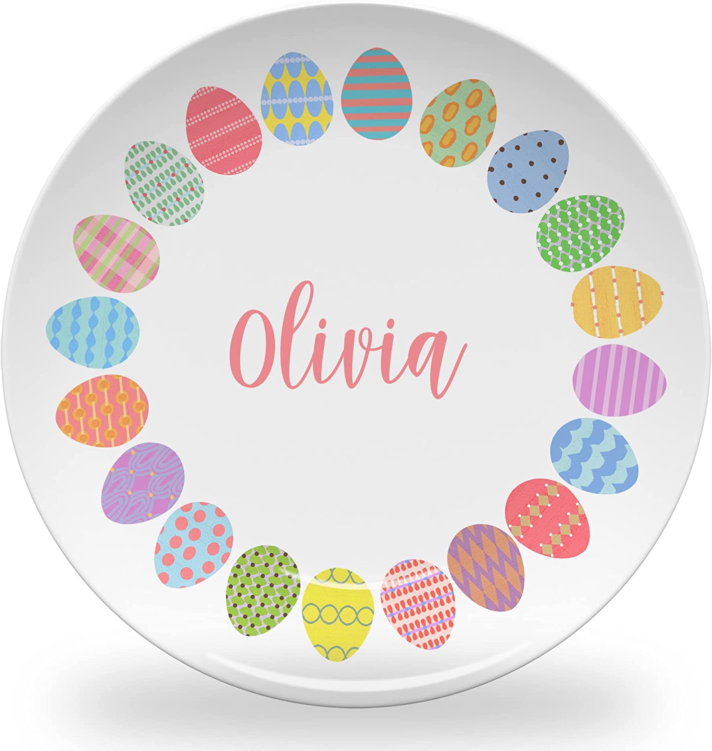 Personalized Easter Egg Plate