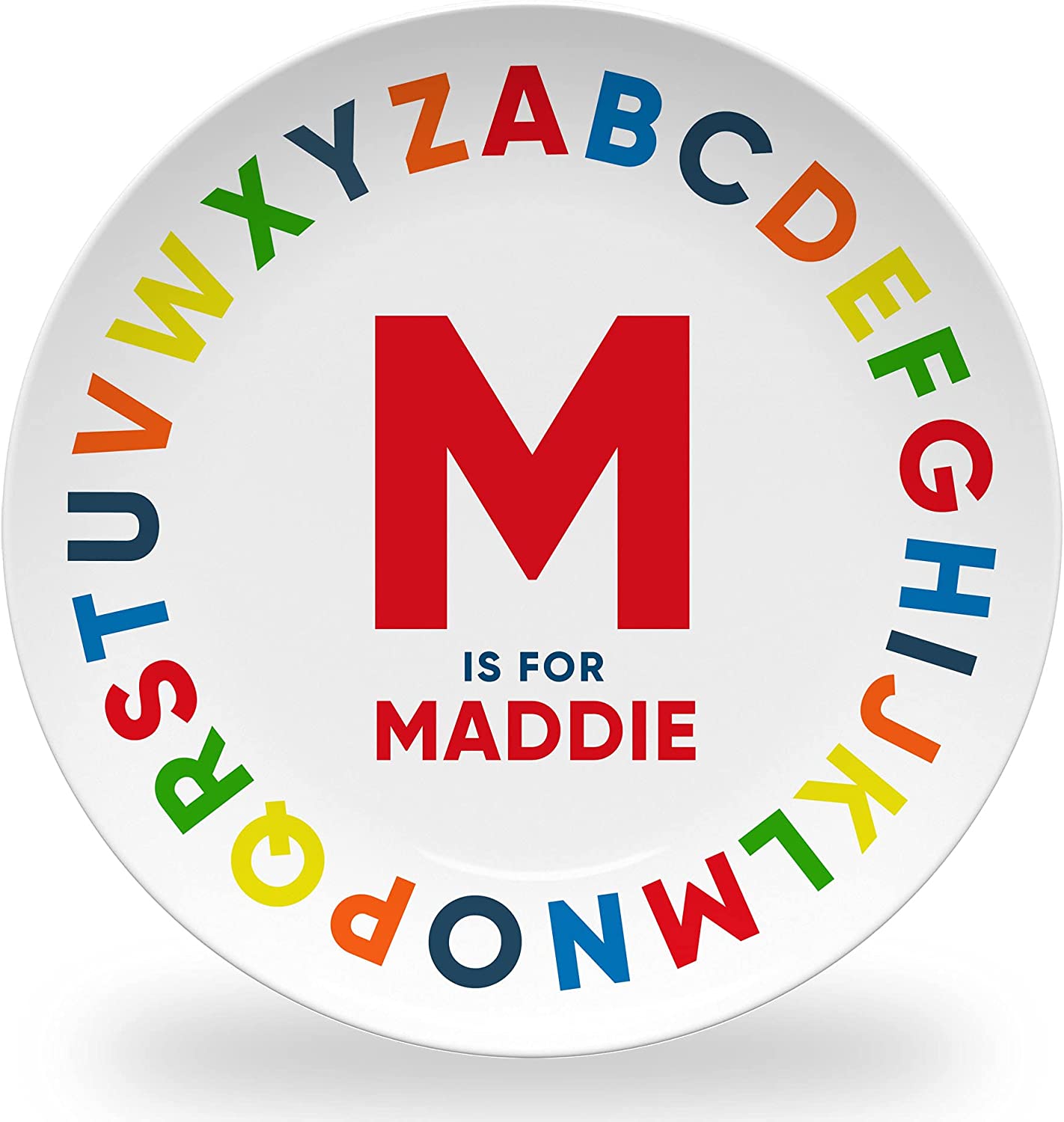 Personalized ABC Plate