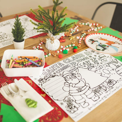 Christmas Coloring Placemats