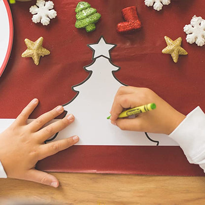 Christmas Coloring Crowns (12 Crowns)