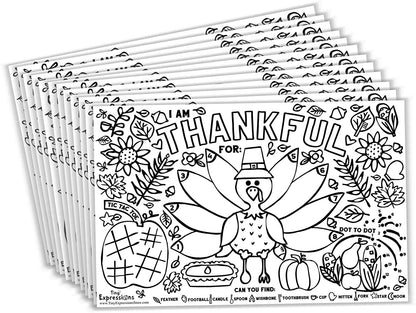 Thanksgiving Coloring Placemat