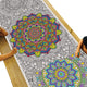 Giant Mandala Coloring Banner