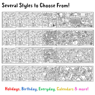 Giant Back to School Coloring Banner