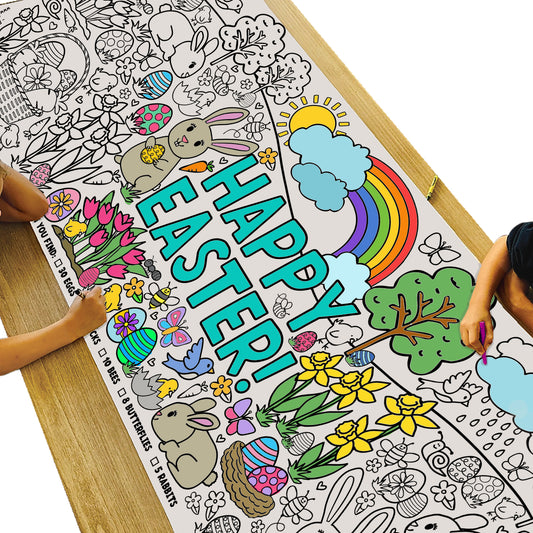 Giant Summer Coloring Banner – Tiny Expressions