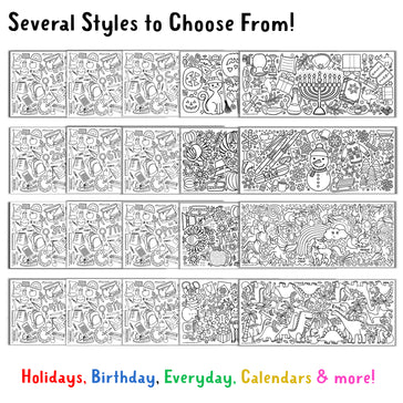 Giant Personalized School Coloring Banner