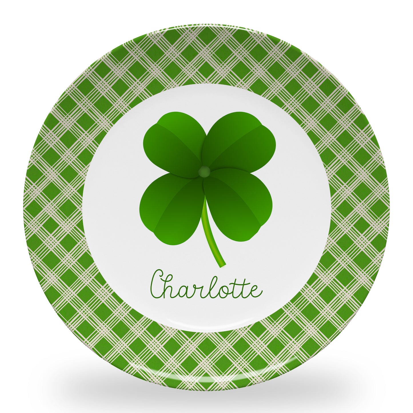 Personalized St Patrick's Day Plate