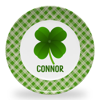 Personalized St Patrick's Day Plate