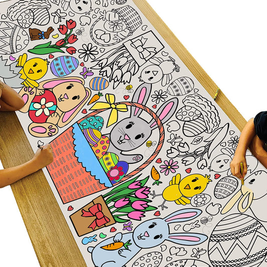 Giant Easter Coloring Banner