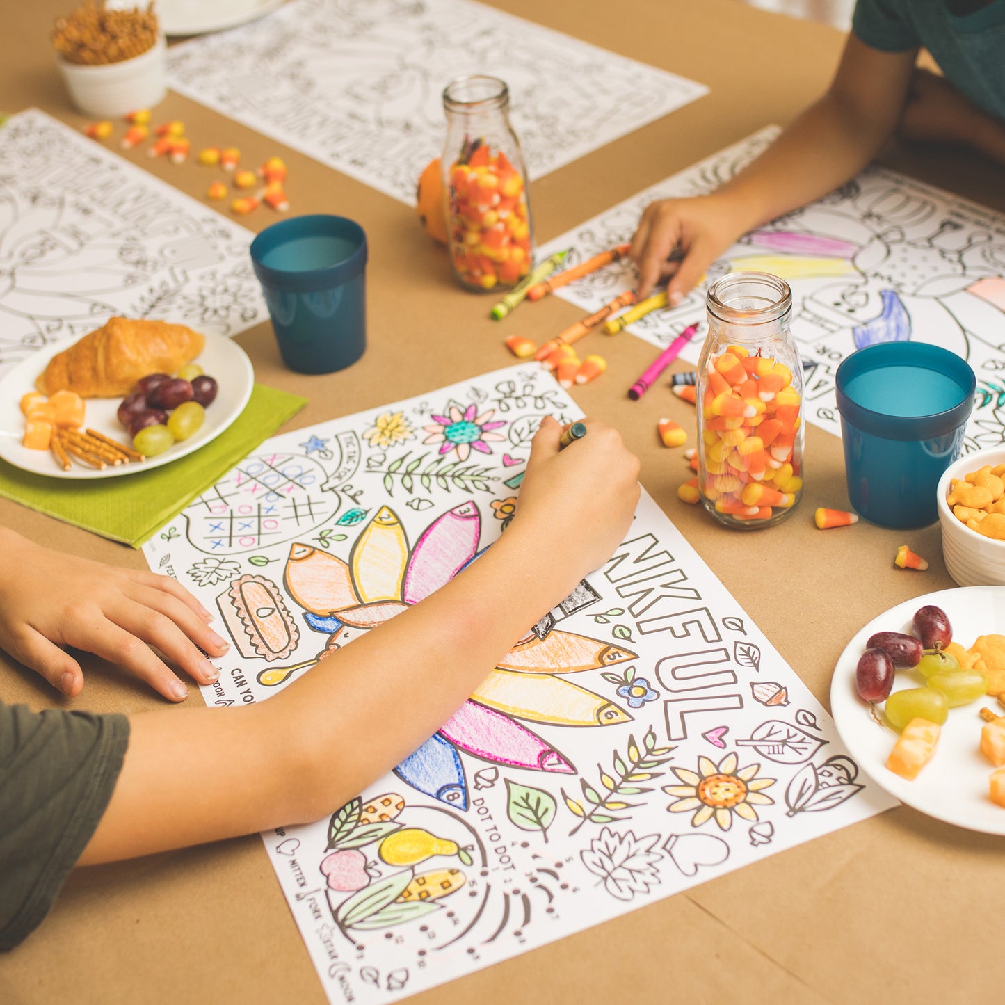 Thanksgiving Coloring Placemat