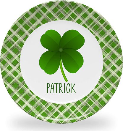 St Patrick's Day Personalized Plate