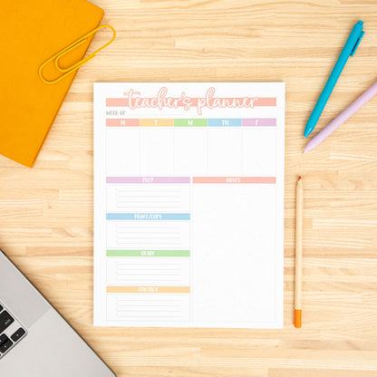 Teacher's Planner by Tiny Expressions
