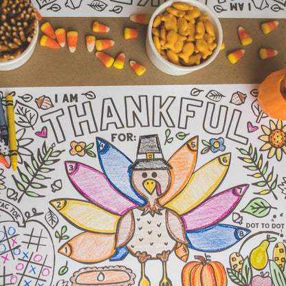 Thanksgiving Coloring Placemat